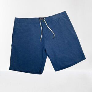 Faherty Men's All Day Performance Shorts 9" Size 40 Smoky Blue